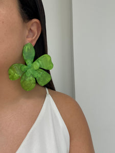 Aretes Indigo verdes