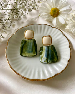 Aretes Alia verdes