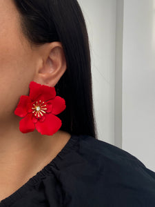 Aretes Amalia Rojos