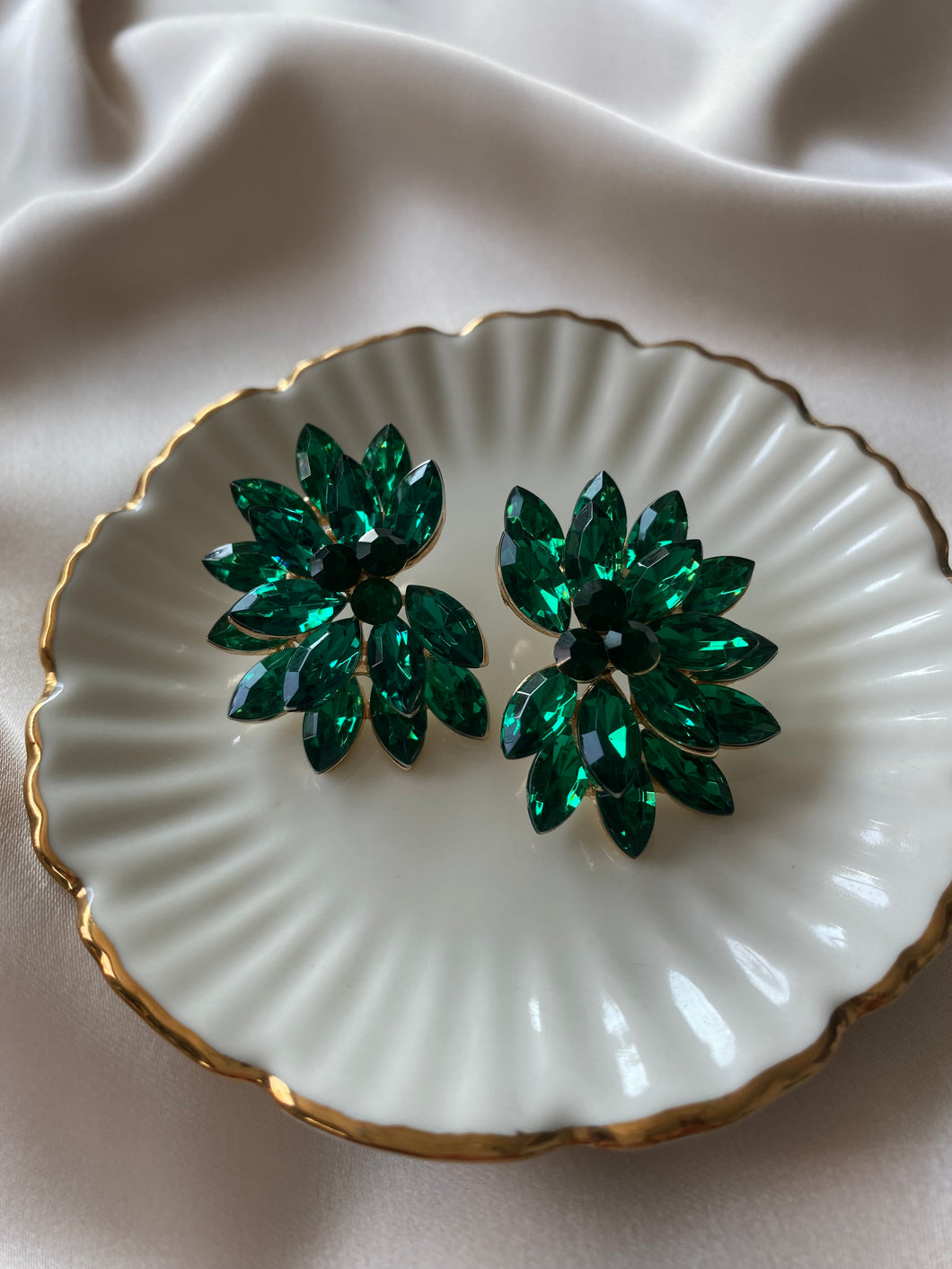 Aretes Ivanna verdes