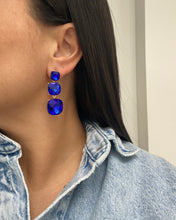 Cargar imagen en el visor de la galería, Aretes Naila azules
