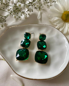 Aretes Naila verdes