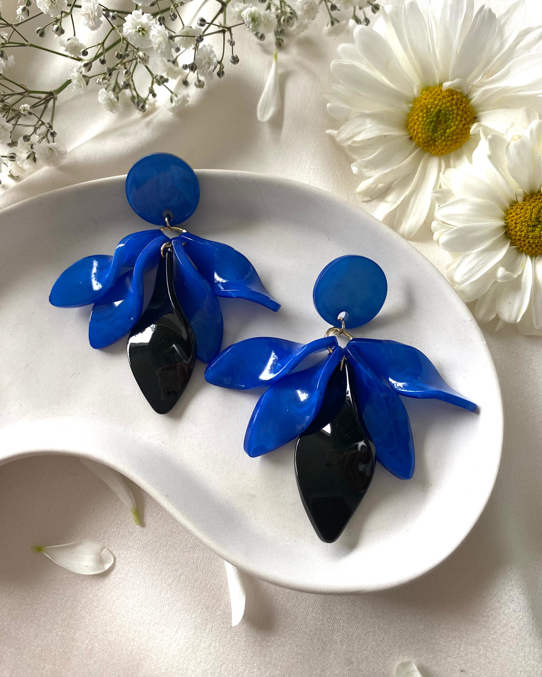 Aretes Kaia azules