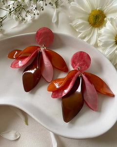 Aretes Kaia Rosados