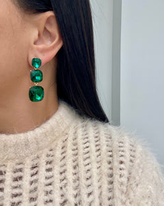 Aretes Naila verdes