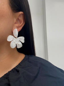 Aretes Indigo Blancos