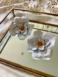 Aretes Amalia Blancos