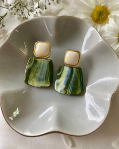 Aretes Alia verdes