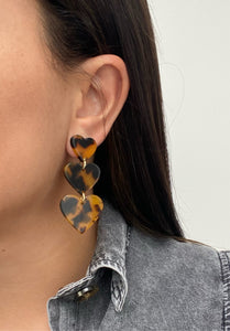 Aretes Frida Marrón