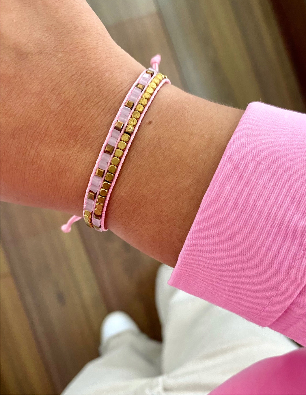 Pulsera Pink - Accesorio solidario