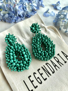 Aretes Sole Verdes